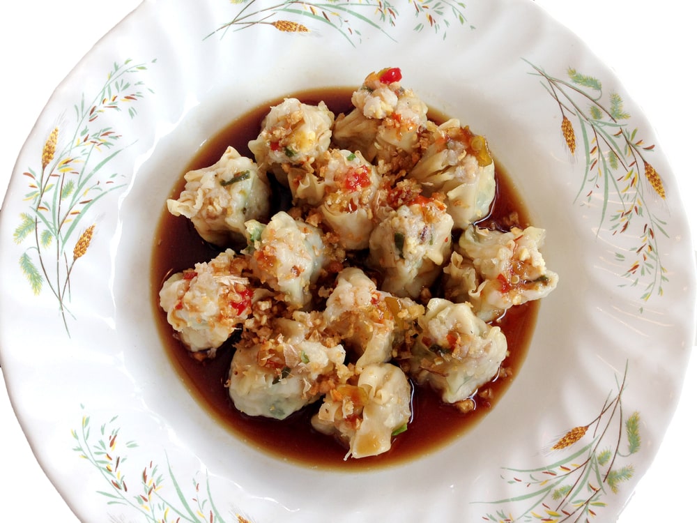 Shrimp Wontons With Sauce