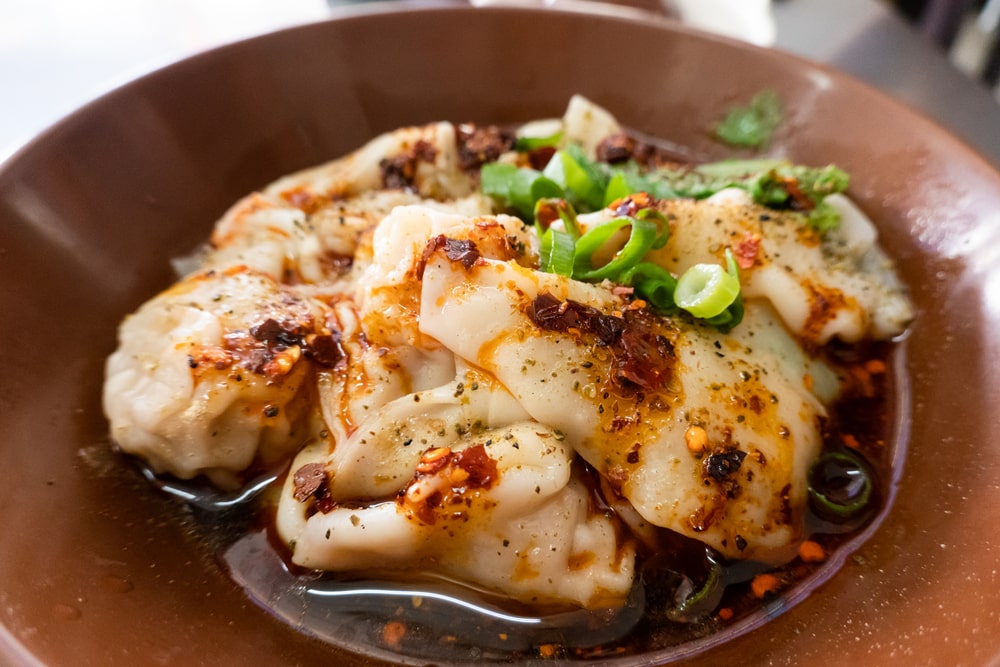 Steamed Shrimp Wontons