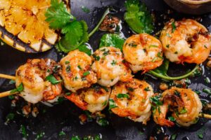 Grilled Shrimp - With Best Marinade