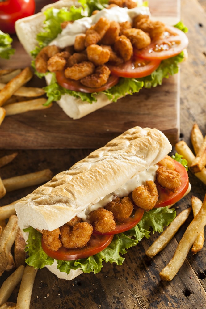 new orleans shrimp po boy