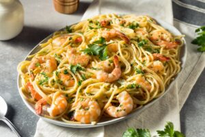 Shrimp Spaghetti - Easy Garlic