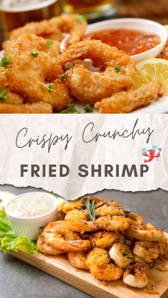 Crunchy Fried Shrimp with salad and dipping sauce