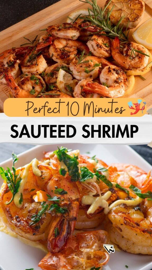 Sautéed Shrimp with Garlic and Herbs