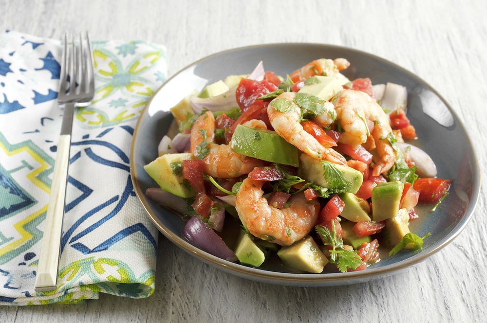 authentic shrimp ceviche