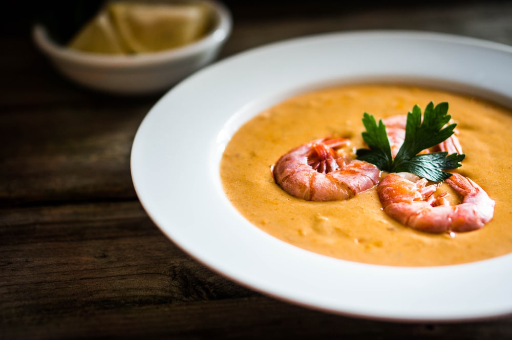 shrimp bisque soup