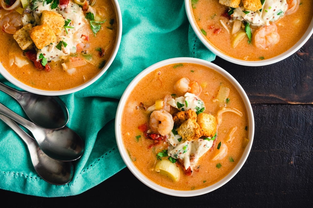 shrimp bisque soup