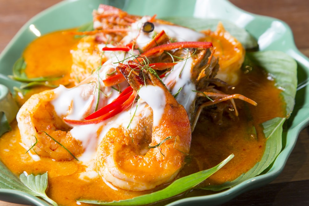 Thai Shrimp Soup with Coconut Milk