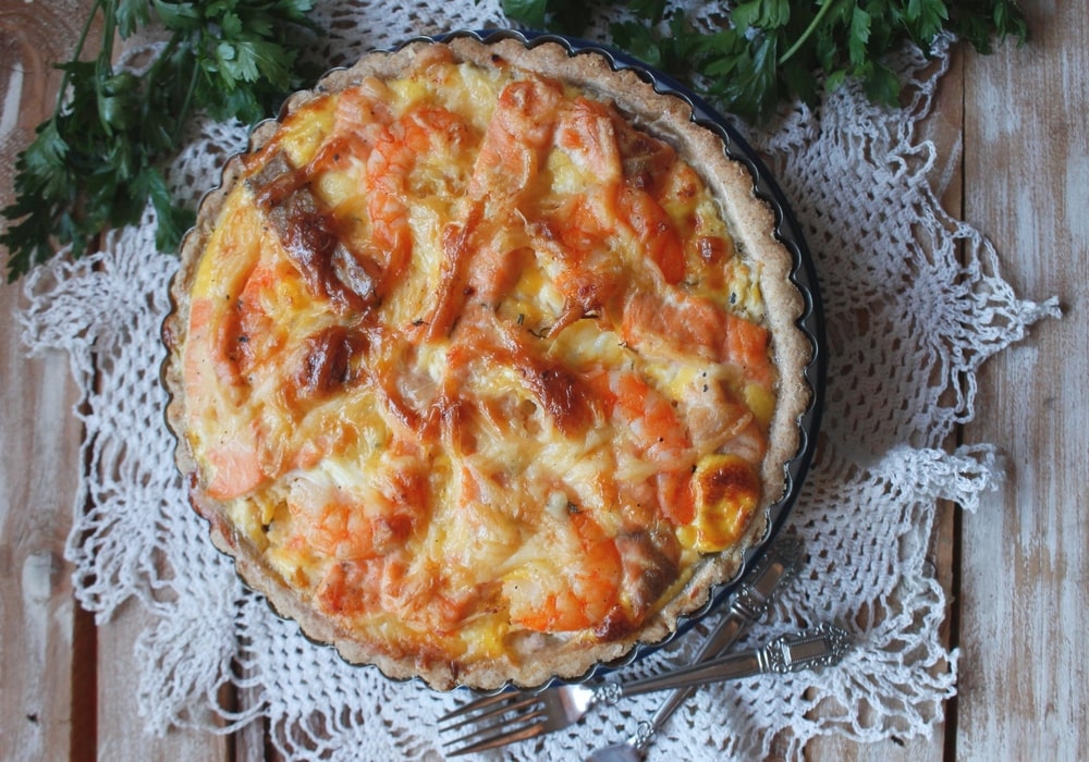 best shrimp quiche