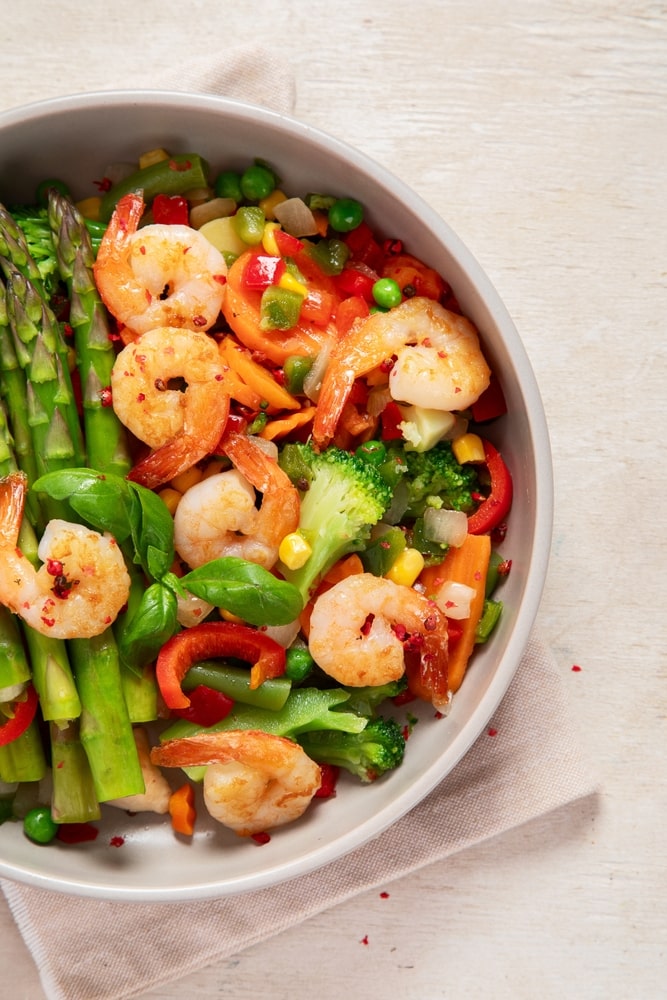 chinese shrimp stir fry recipe with vegetables