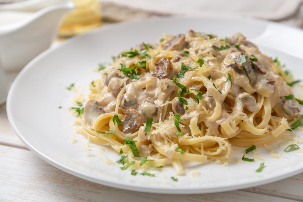 Chicken Shrimp Alfredo