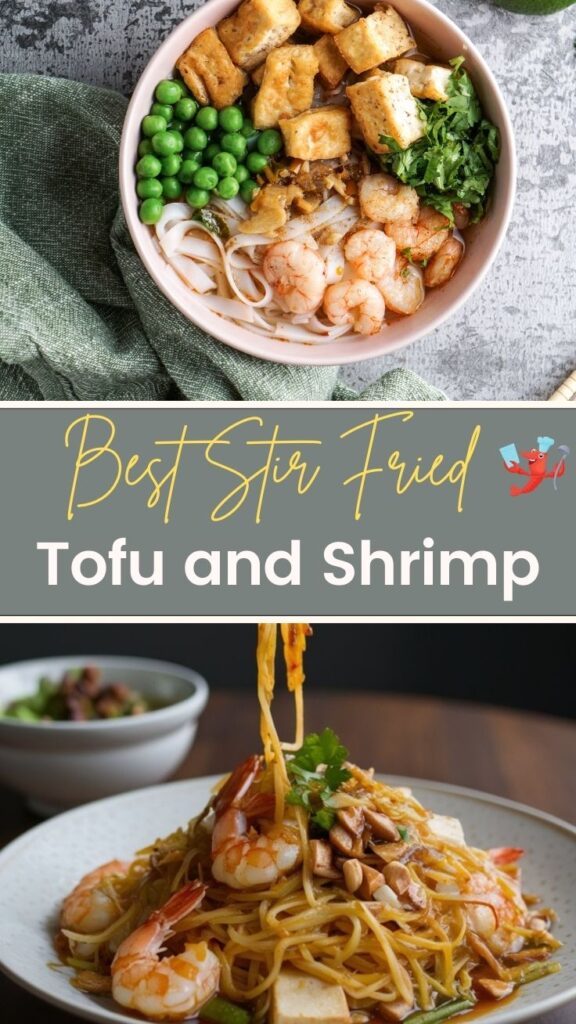 Chinese Tofu and Shrimp