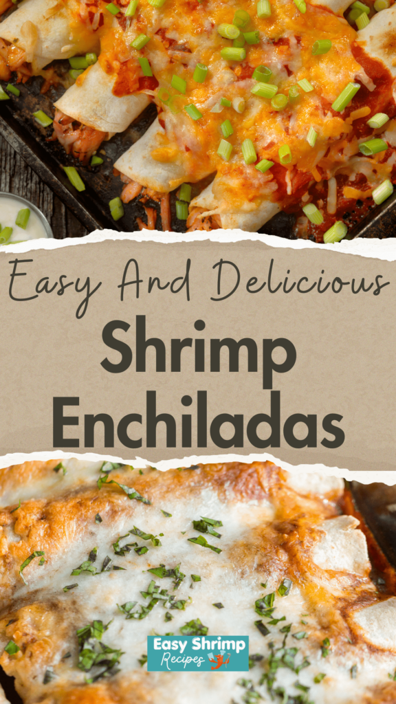 Creamy Shrimp Enchiladas