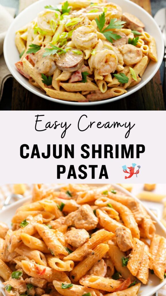 Easy Creamy Cajun Shrimp Pasta