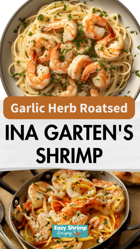 Garlic roasted Ina Garten's Shrimp