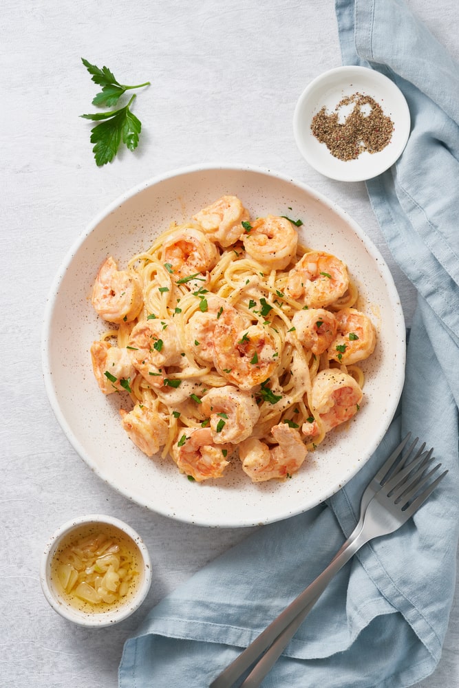 Olive Garden Chicken and Shrimp Carbonara Recipe