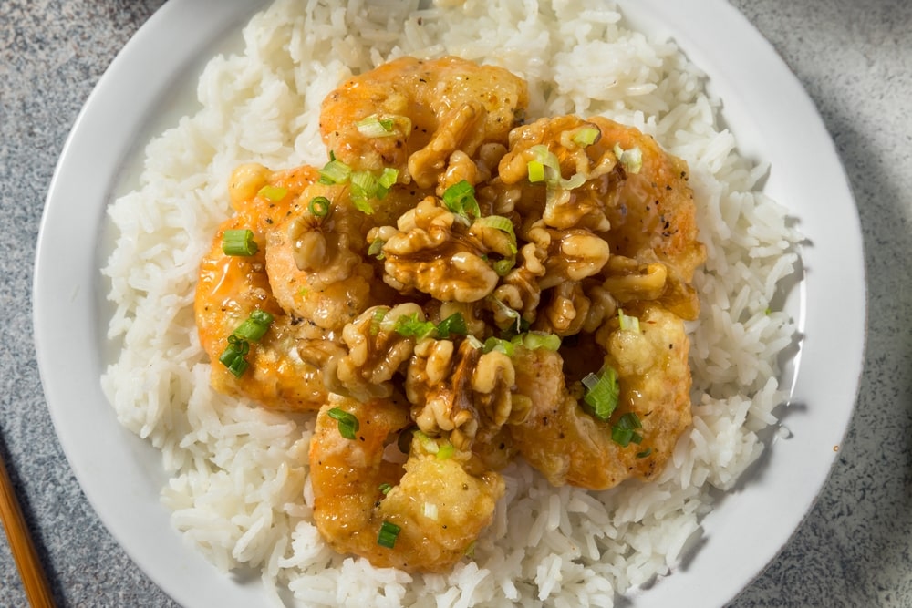 Panda Express Honey Walnut Shrim