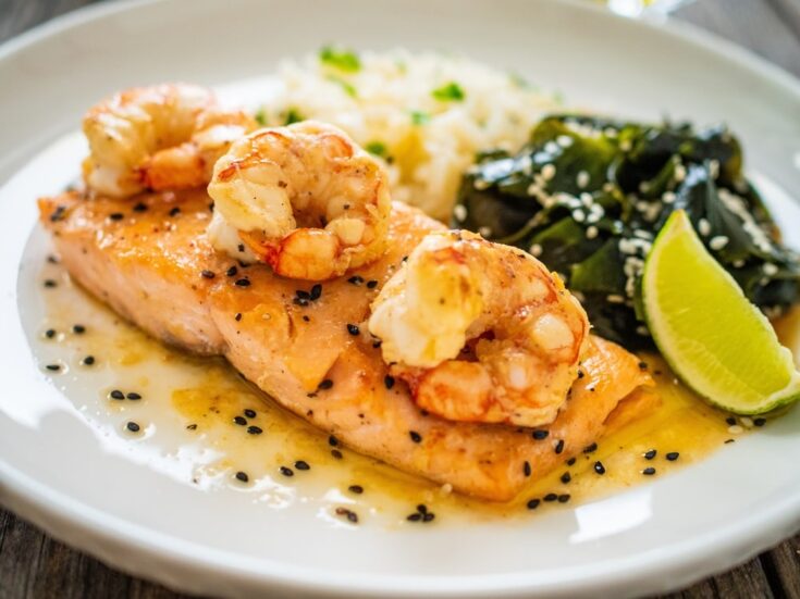 Salmon and Shrimp