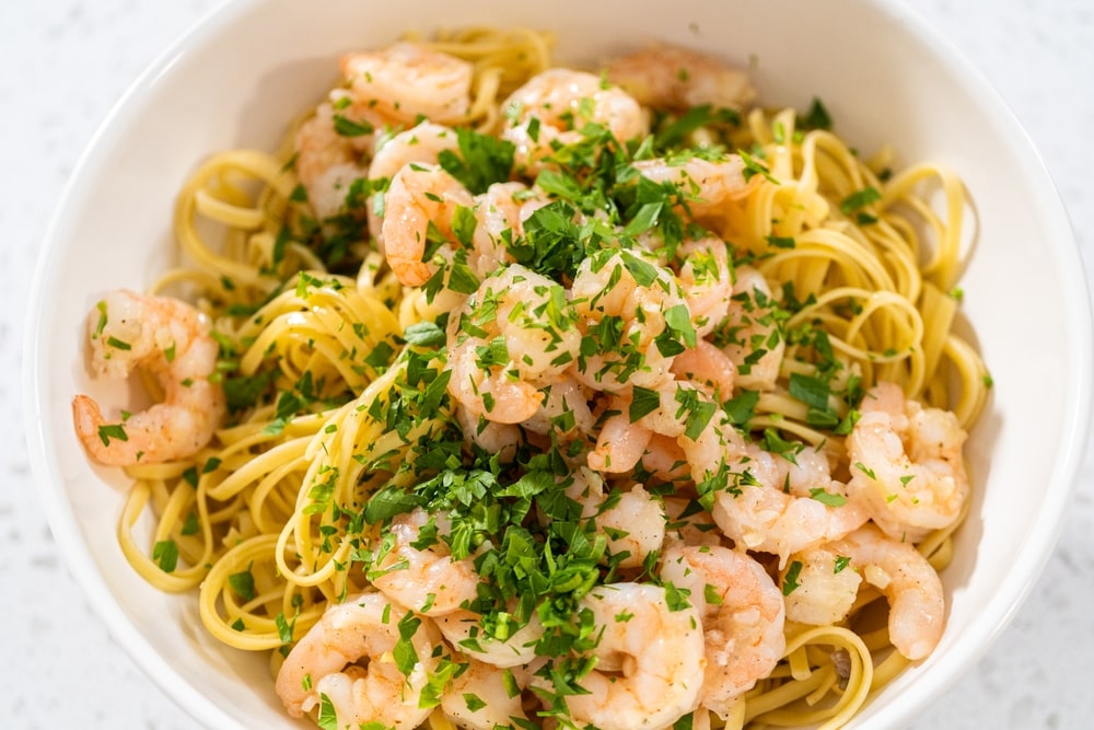 Shrimp Scampi with Pasta