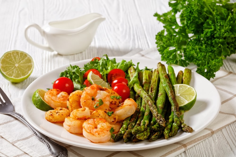 Shrimp and Asparagus