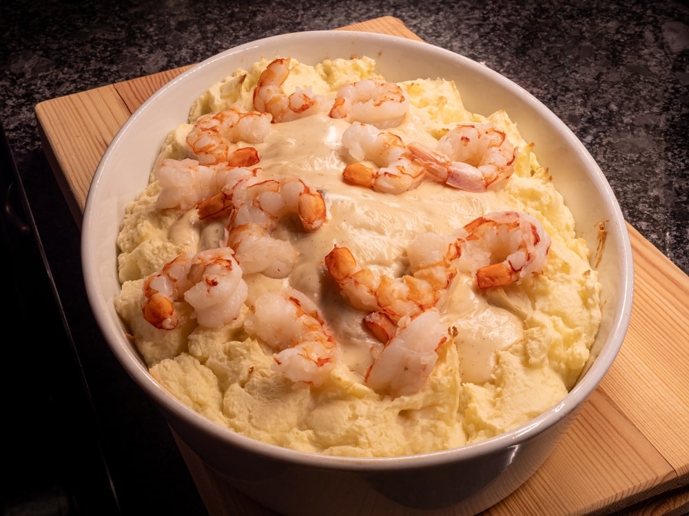 Shrimp and Mashed Potatoes