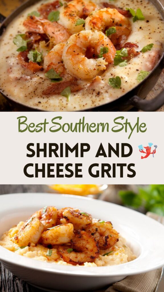 Southern Cheesy Shrimp and Grits