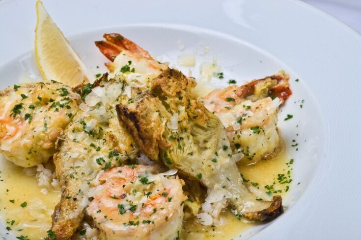 shrimp and artichoke