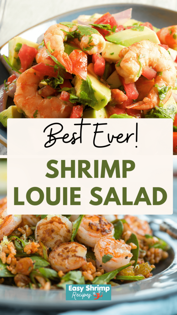 Best ever Shrimp Louie Salad