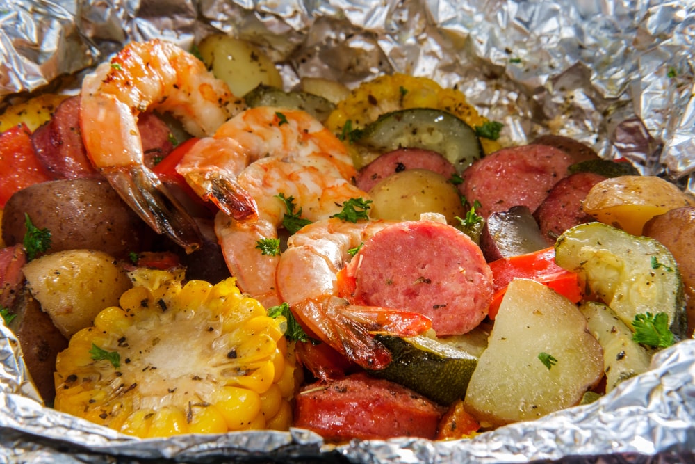 Best shrimp foil packet recipe