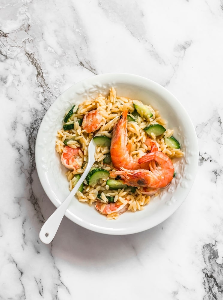 Easy Shrimp Orzo