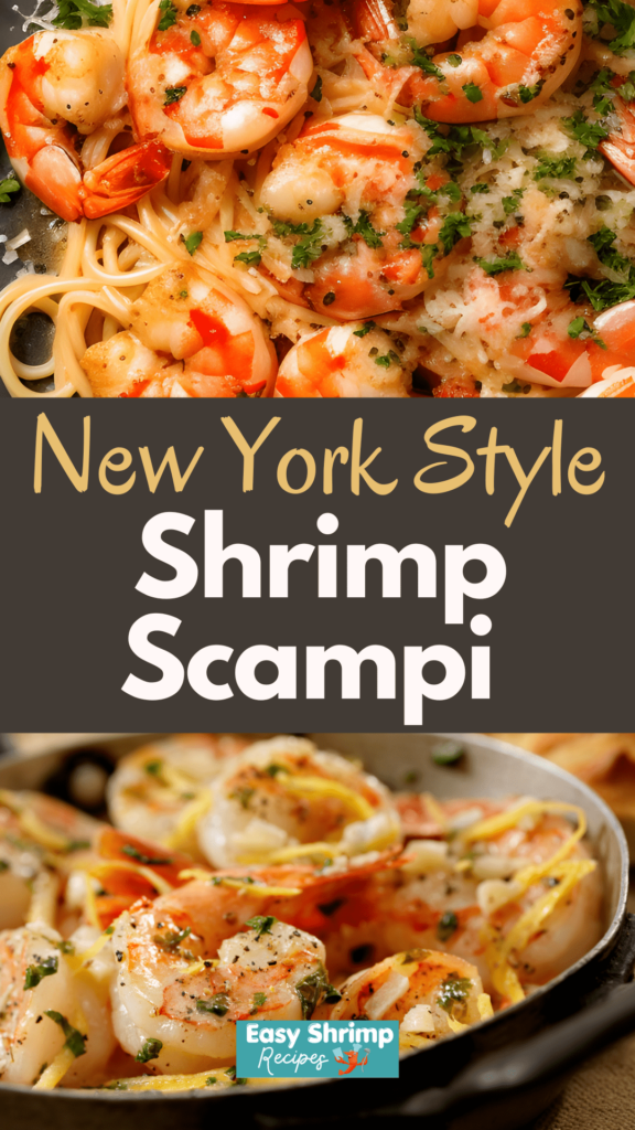 Easy Shrimp Scampi New York style