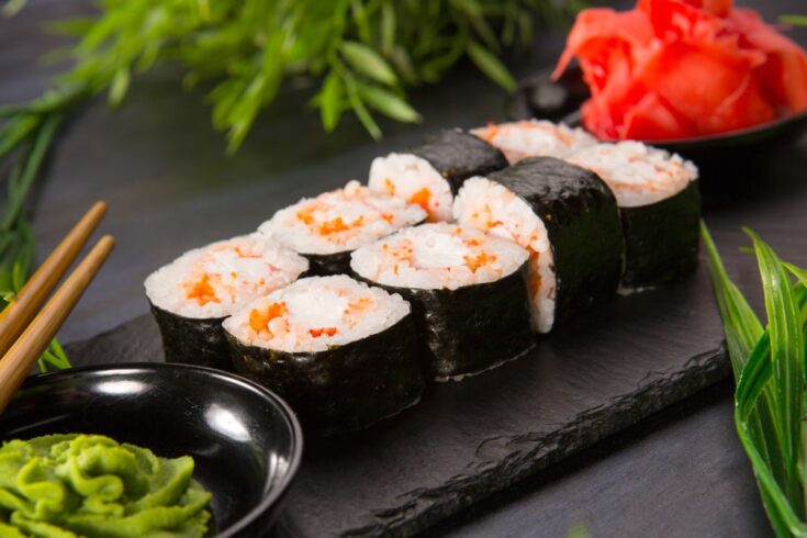 Easy Shrimp Sushi