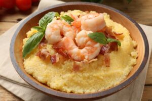 Shrimp and Polenta - Best Flavorful