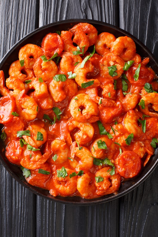 Easy shrimp tomato recipe