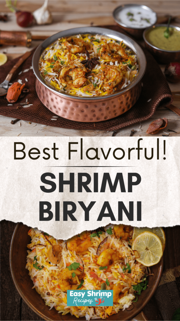 Flavorful Shrimp Biryani