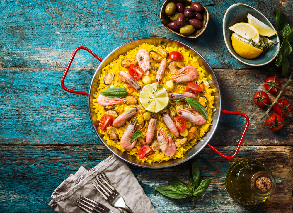 Shrimp Paella