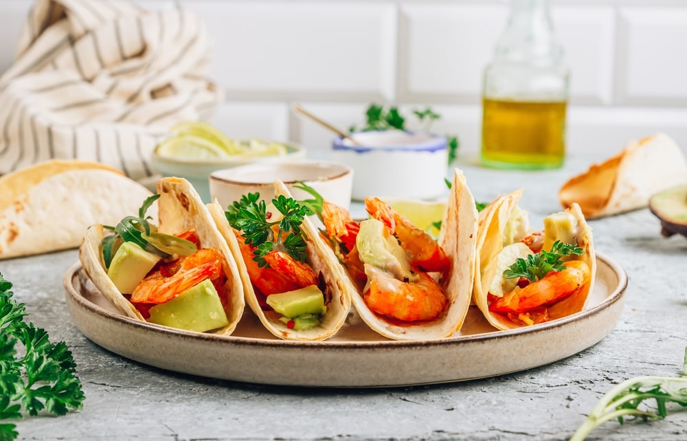 Kylie Jenner Shrimp Tacos