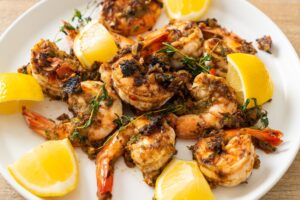 Jerk Shrimp - Easy Smoky