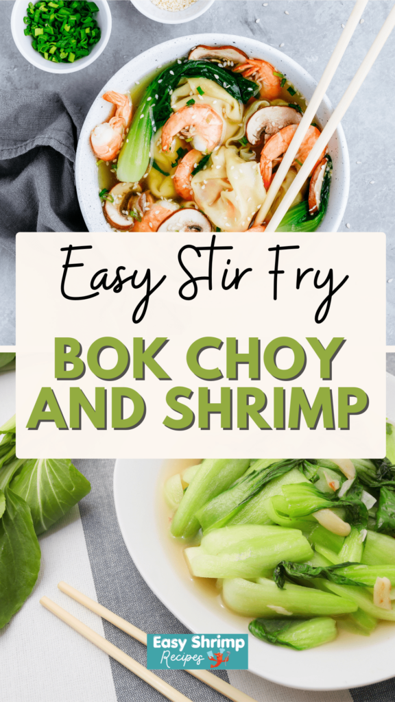 Bok Choy and Shrimp Stir Fry