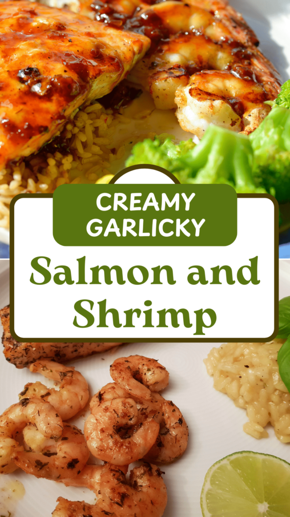 Creamy Salmon and Shrimp