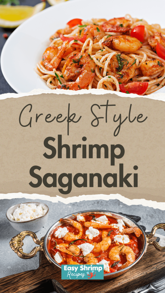 Greek Style Shrimp Saganaki