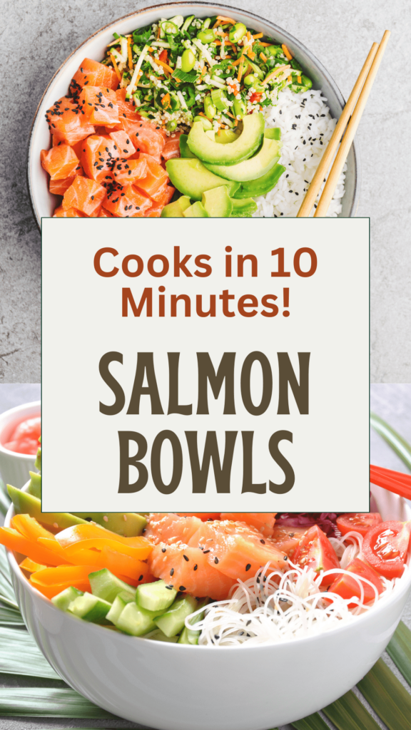 Healthy Salmon Bowls