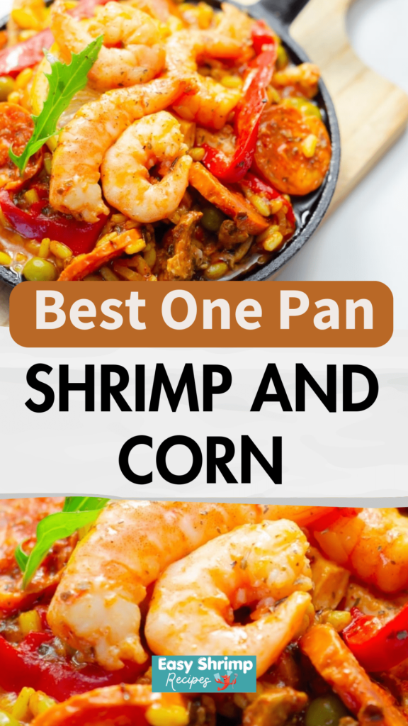 Shrimp and buttered Corn