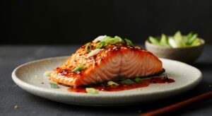 Glazed Salmon - Honey Glazed