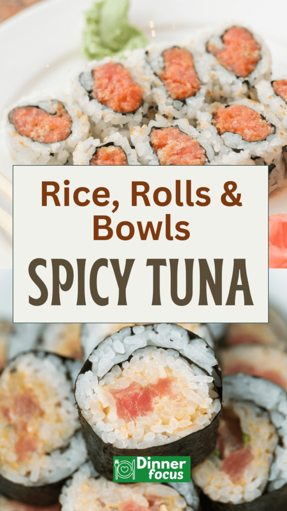 Crispy spicy tuna recipe