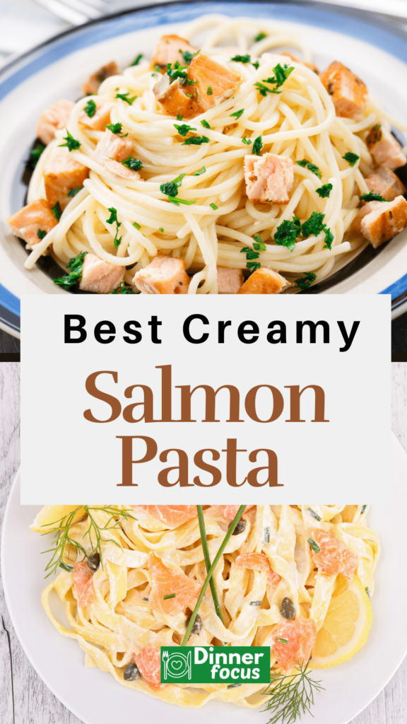 Easy Creamy Salmon Pasta