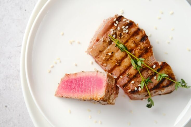 Easy grilled tuna