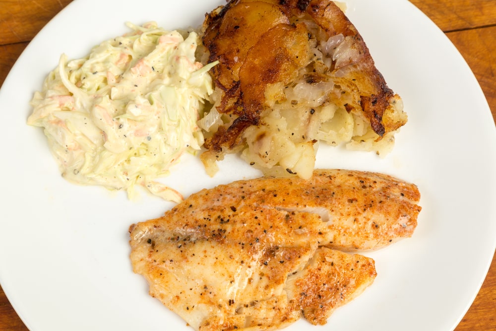 EasyAncient Herb And Parmesan Crusted Tilapia