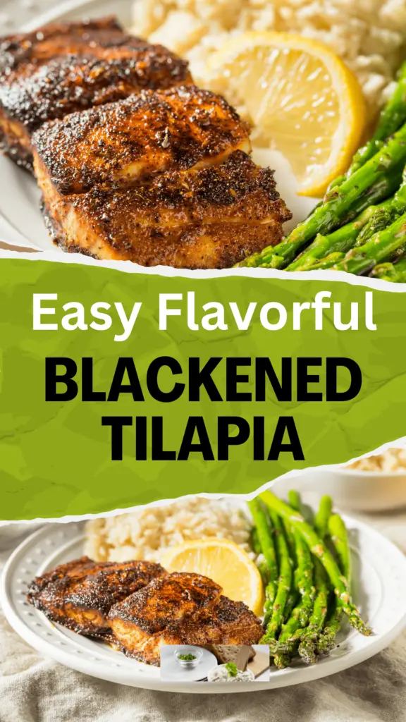 Flavorful Blackened Tilapia