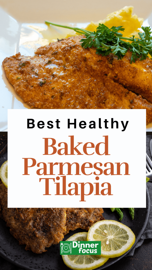 Healthy Baked Parmesan Tilapia