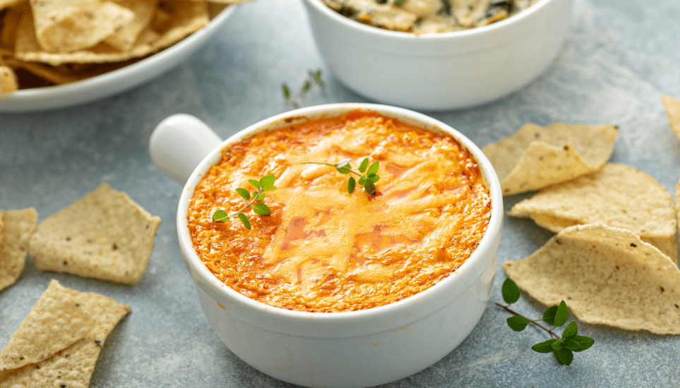 Baked Buffalo Chicken Dip